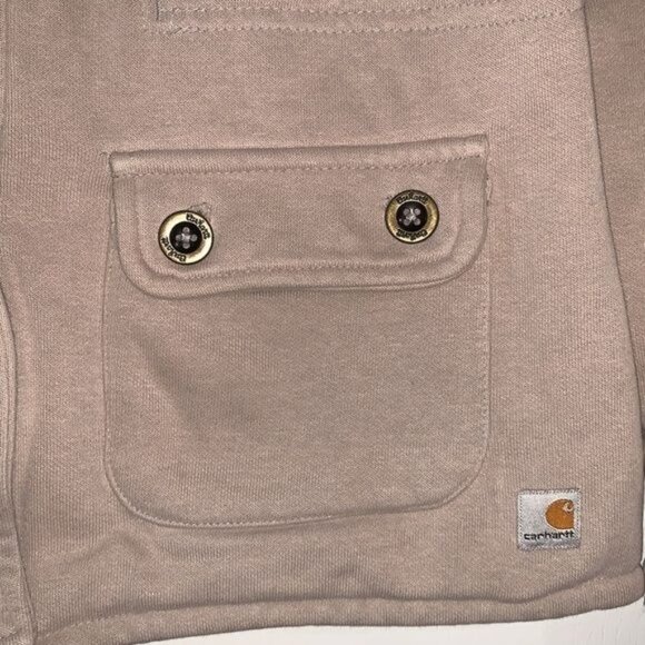 Carhartt Womens GAF Beige Jacket M (8/10) Polyester Cotton Blend - Picture 7 of 15